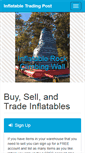 Mobile Screenshot of inflatabletradingpost.com